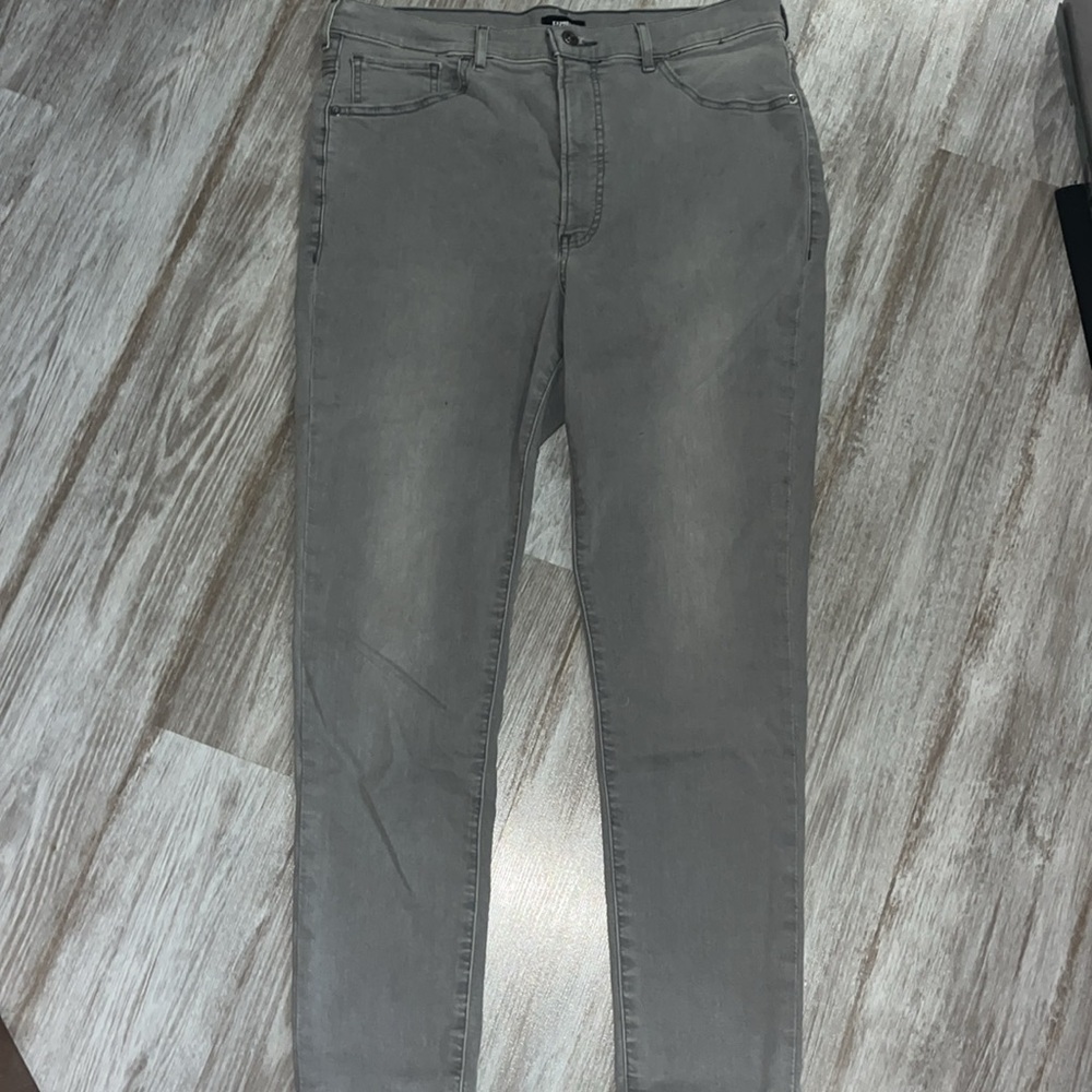 Gray Express jeans. Size 14
